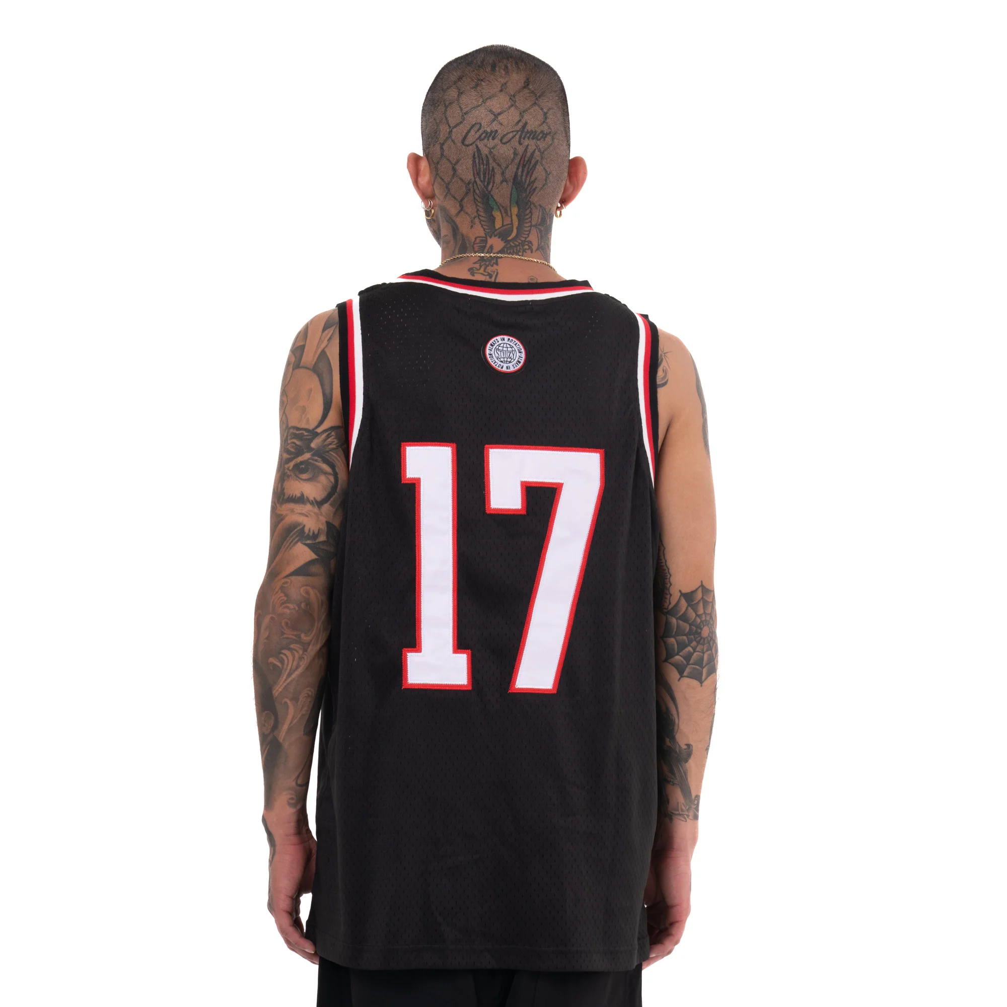 Basketball Jersey, Black - Image 4