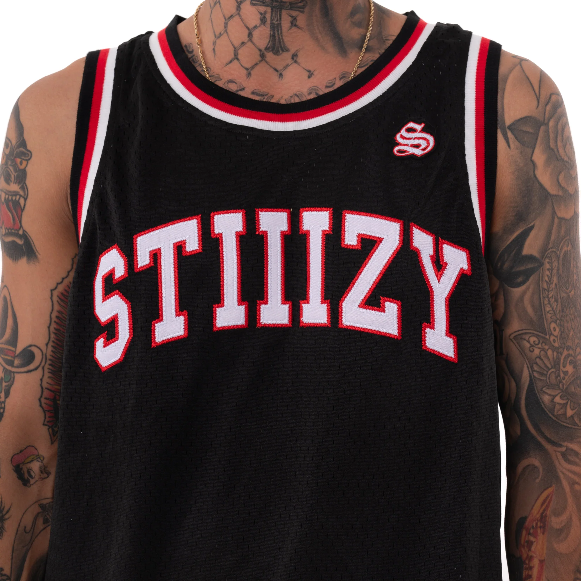 Basketball Jersey, Black - Image 5