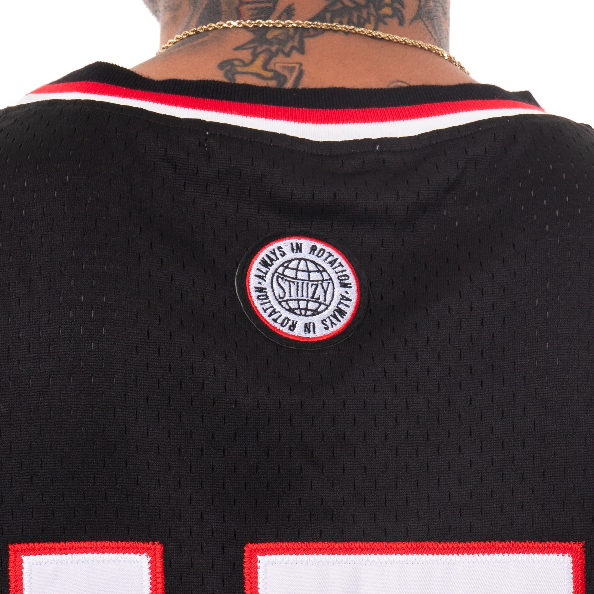 Basketball Jersey, Black - Image 6