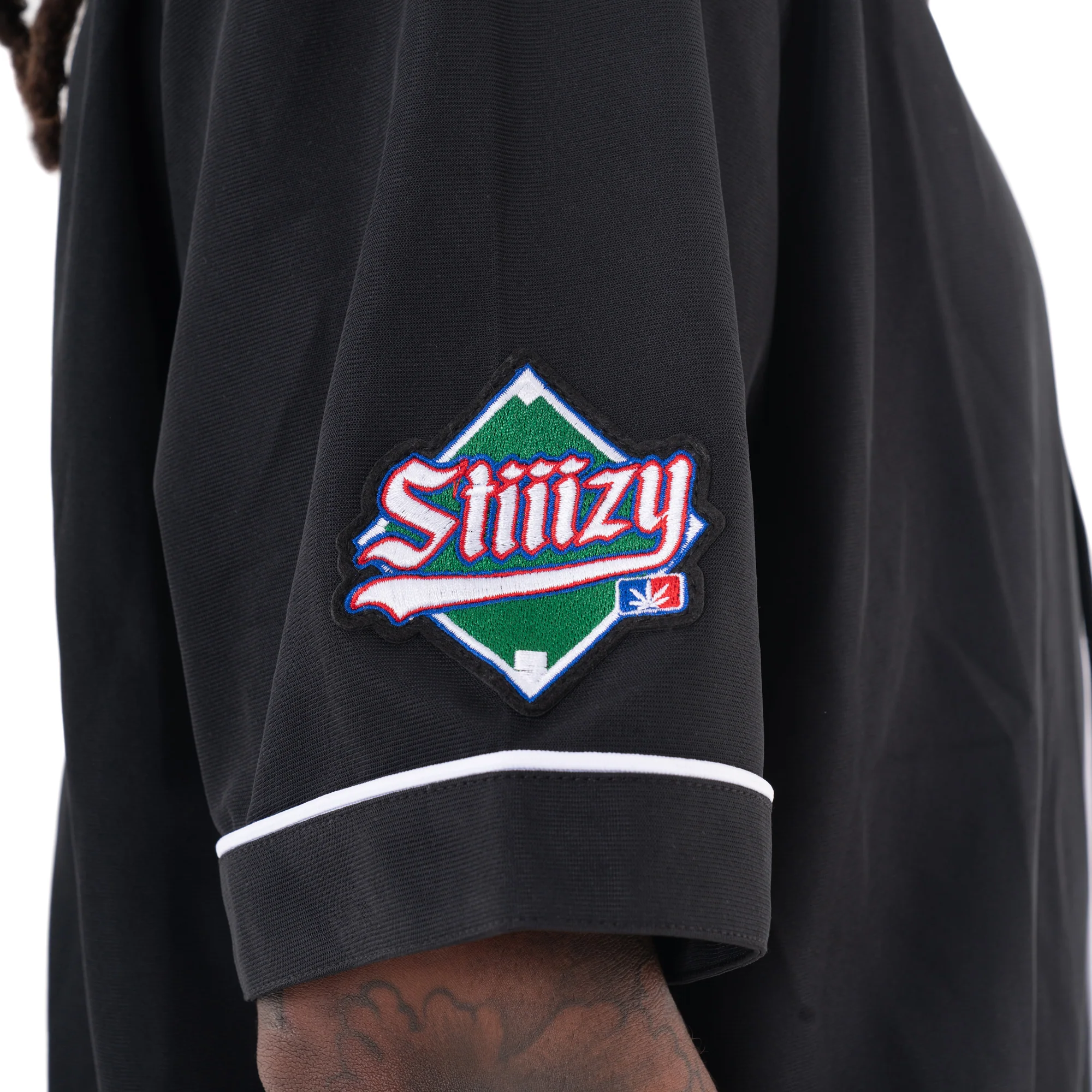 Baseball Jersey, Black - Image 6