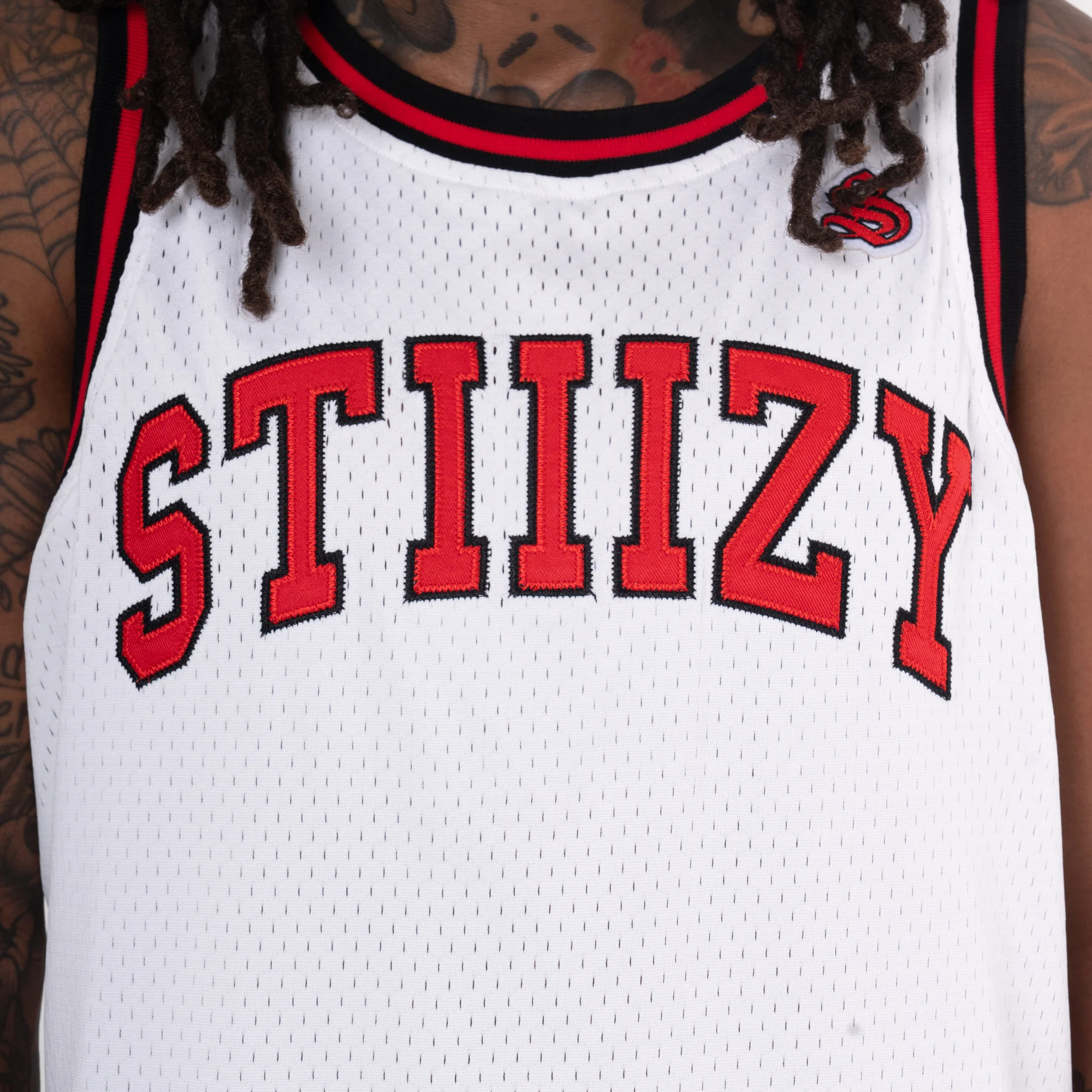 Basketball Jersey, White - Image 5