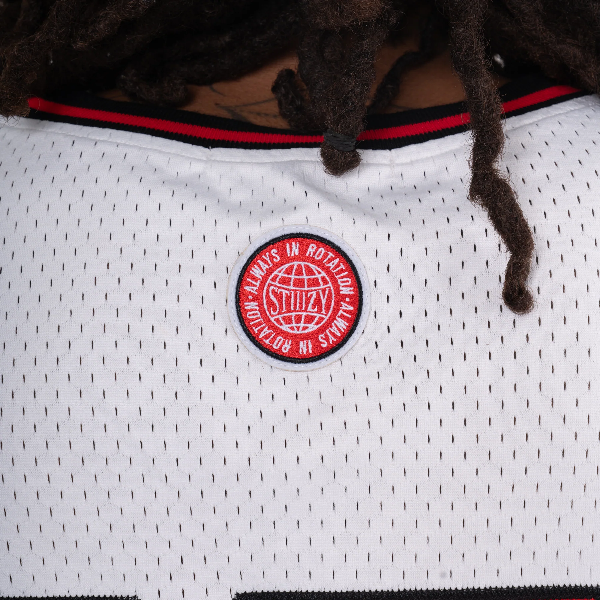 Basketball Jersey, White - Image 6