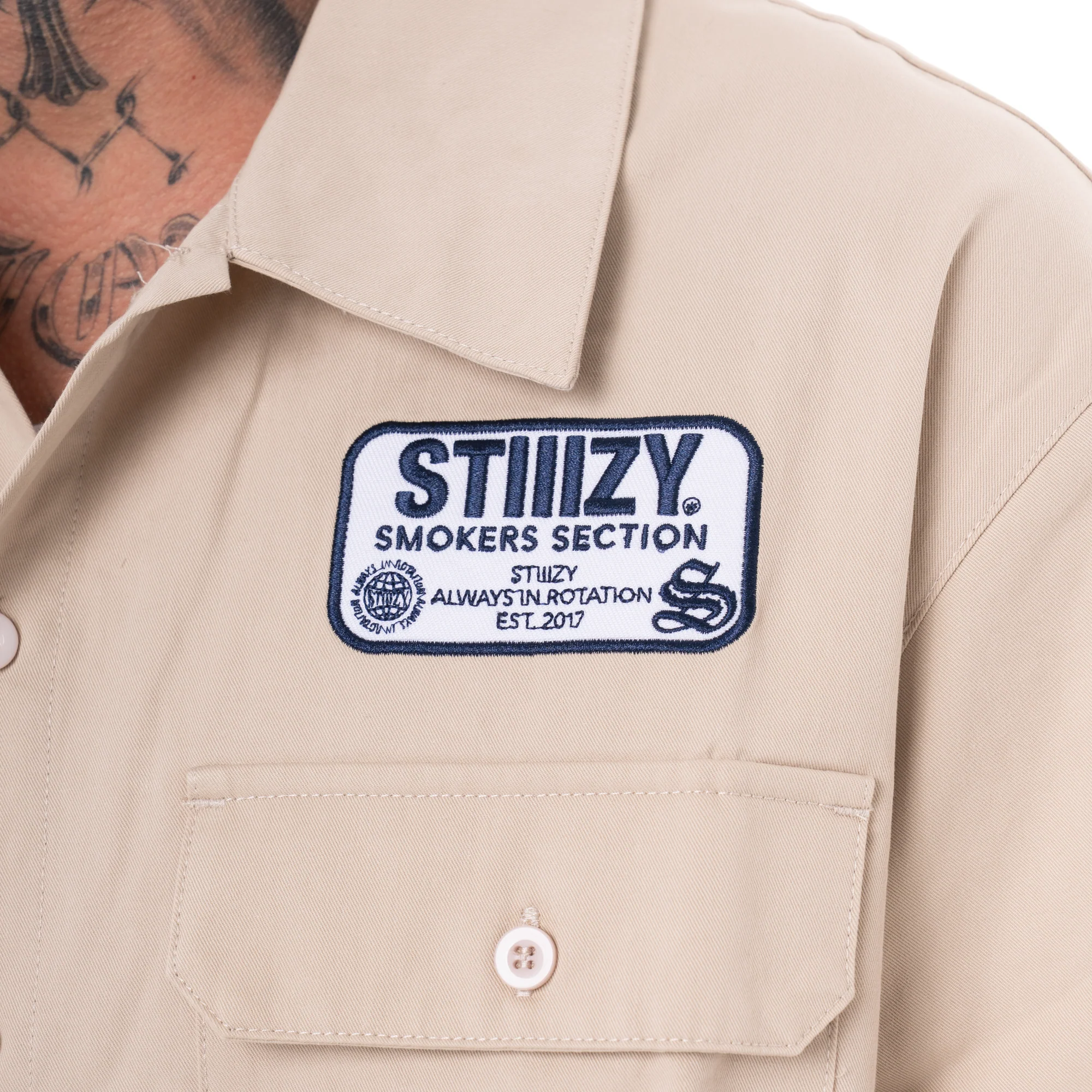 Work Shirt, Khaki - Image 3