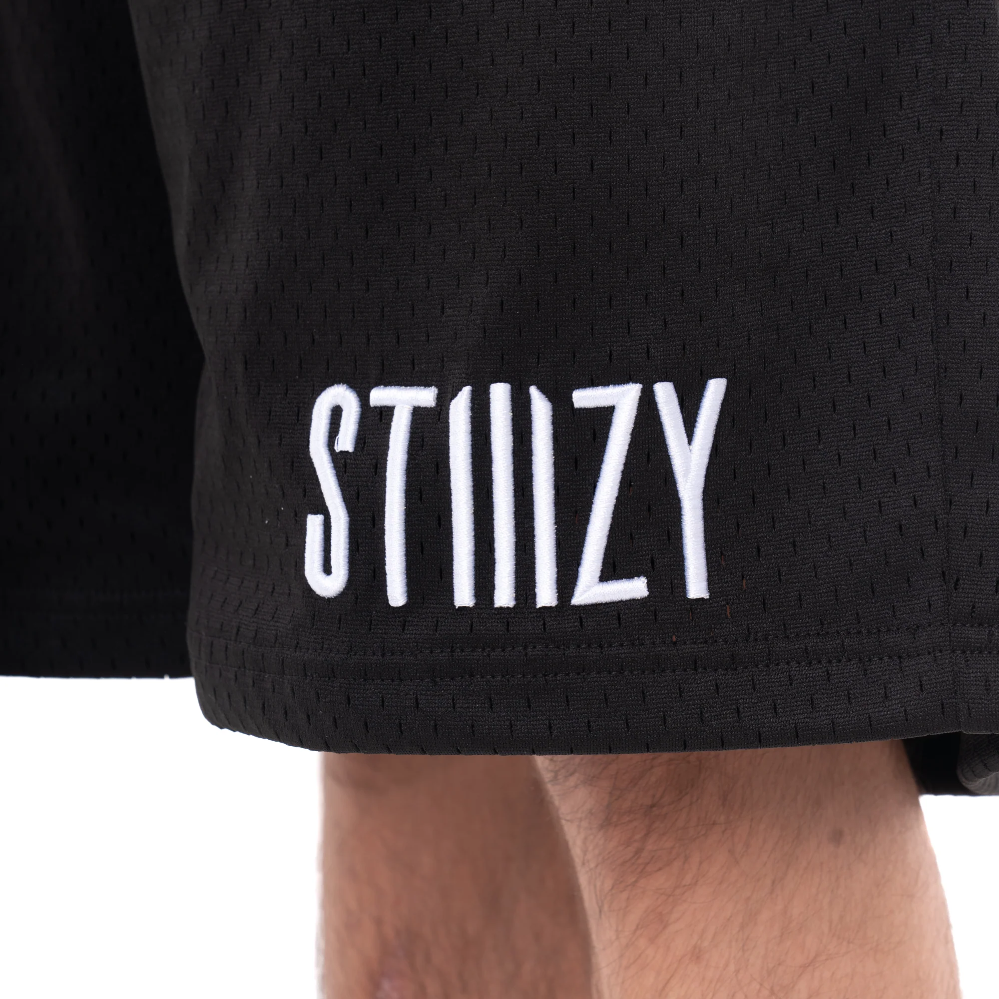 Basketball Mesh Shorts, Black - Image 4