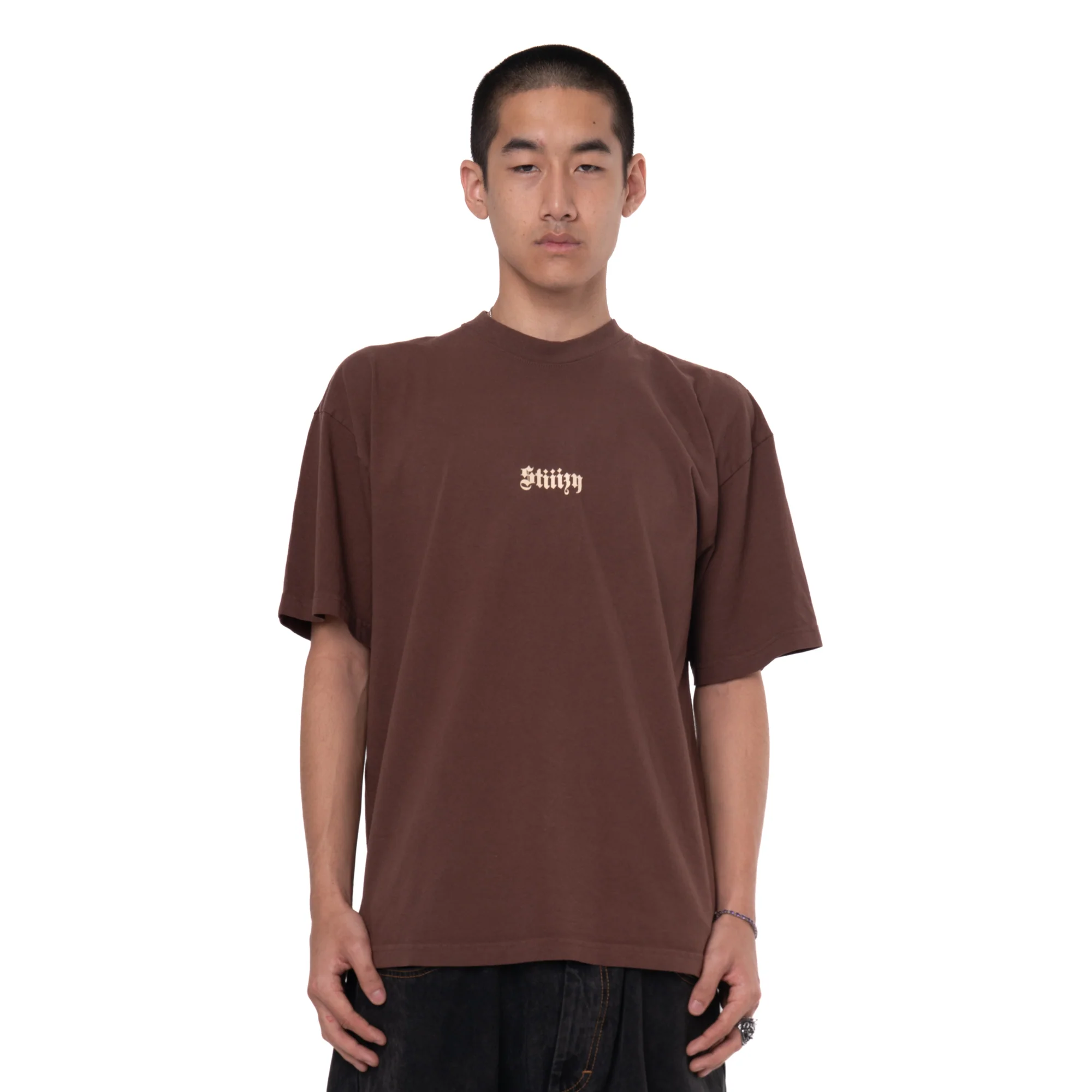 Stay STIIIZY Tee, Brown - Image 3