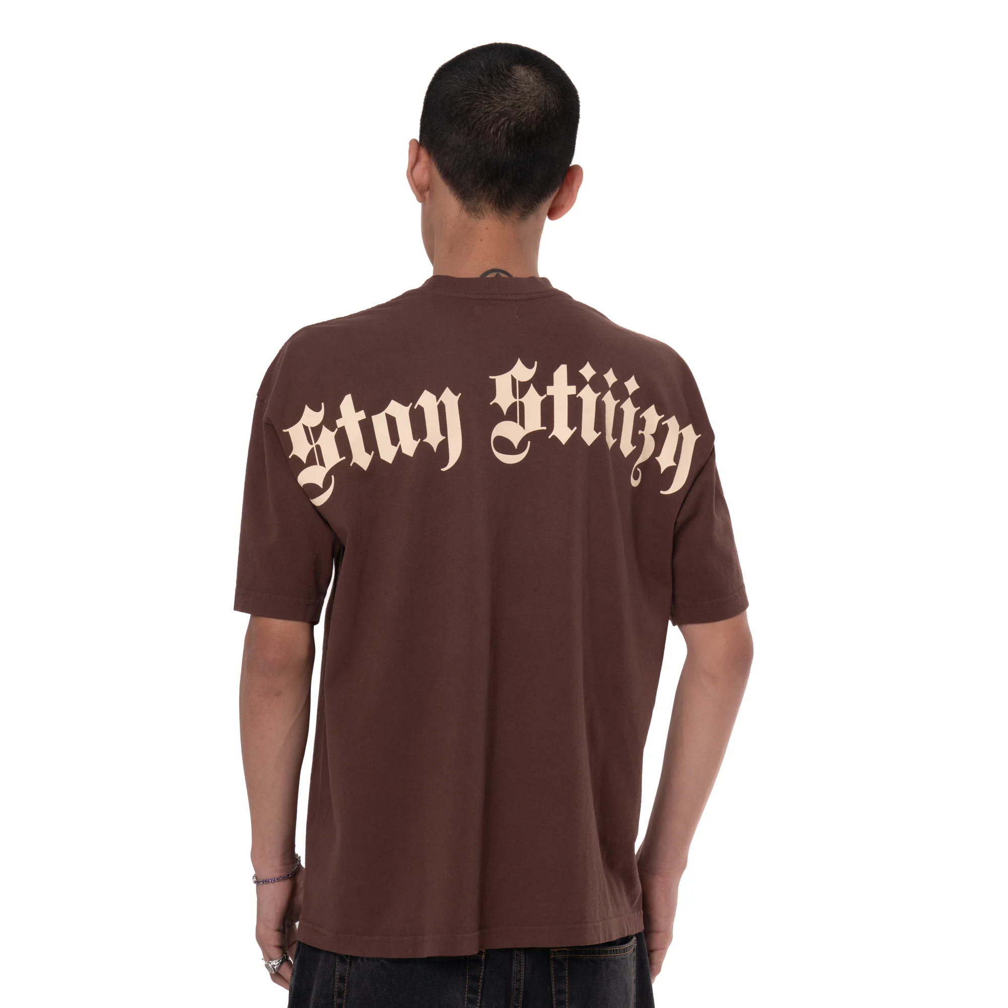 Stay STIIIZY Tee, Brown - Image 4