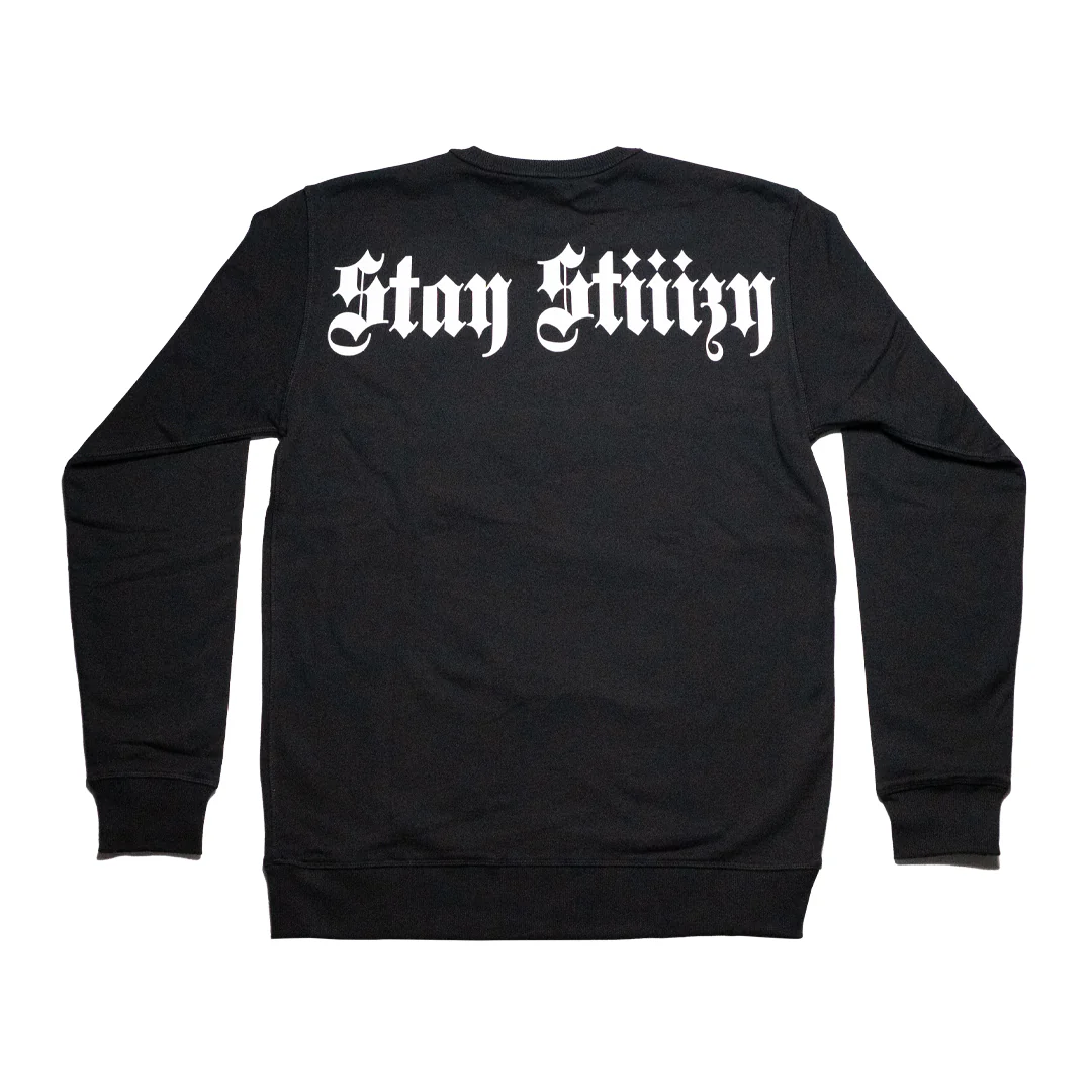STAY STIIIZY Crewneck - Black - Image 3