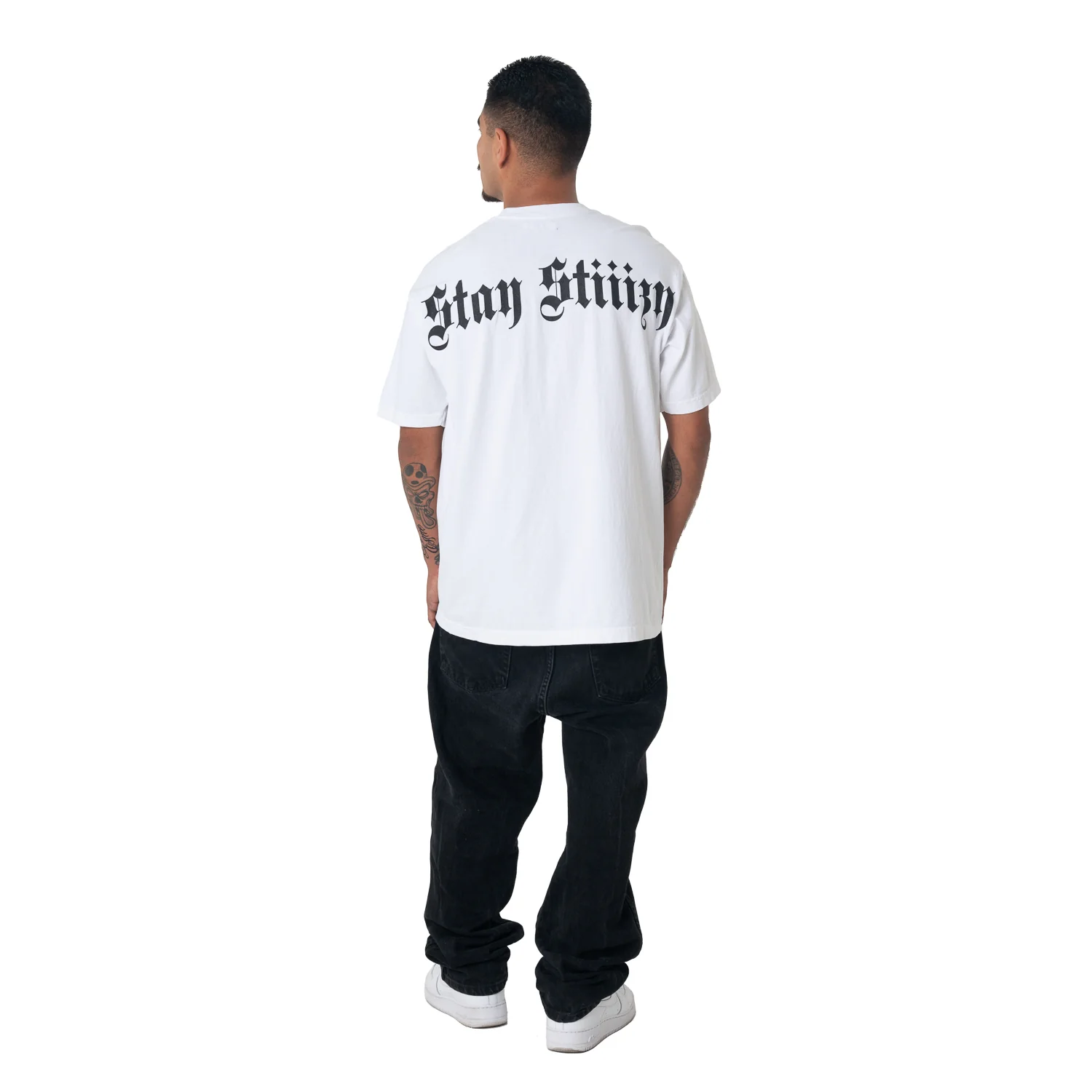 STAY STIIIZY T-Shirt - White - Image 5