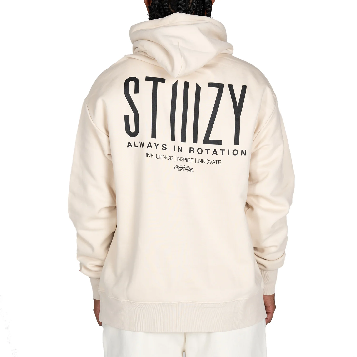 STIIIZY Always in Rotation Hoodie - Cream - Image 4