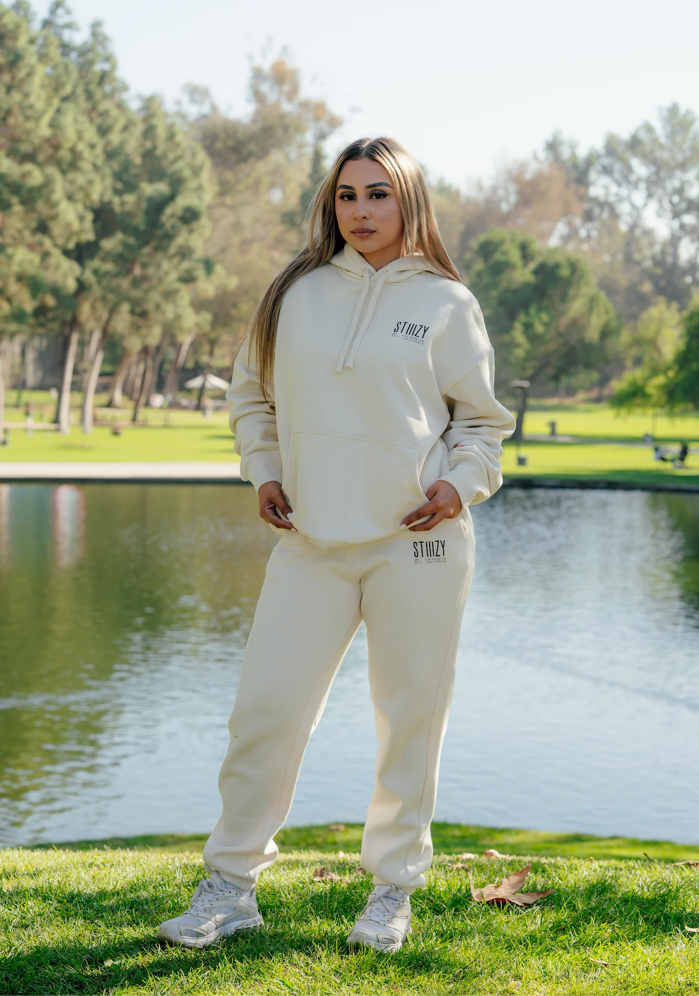 STIIIZY Always in Rotation Hoodie - Cream - Image 7