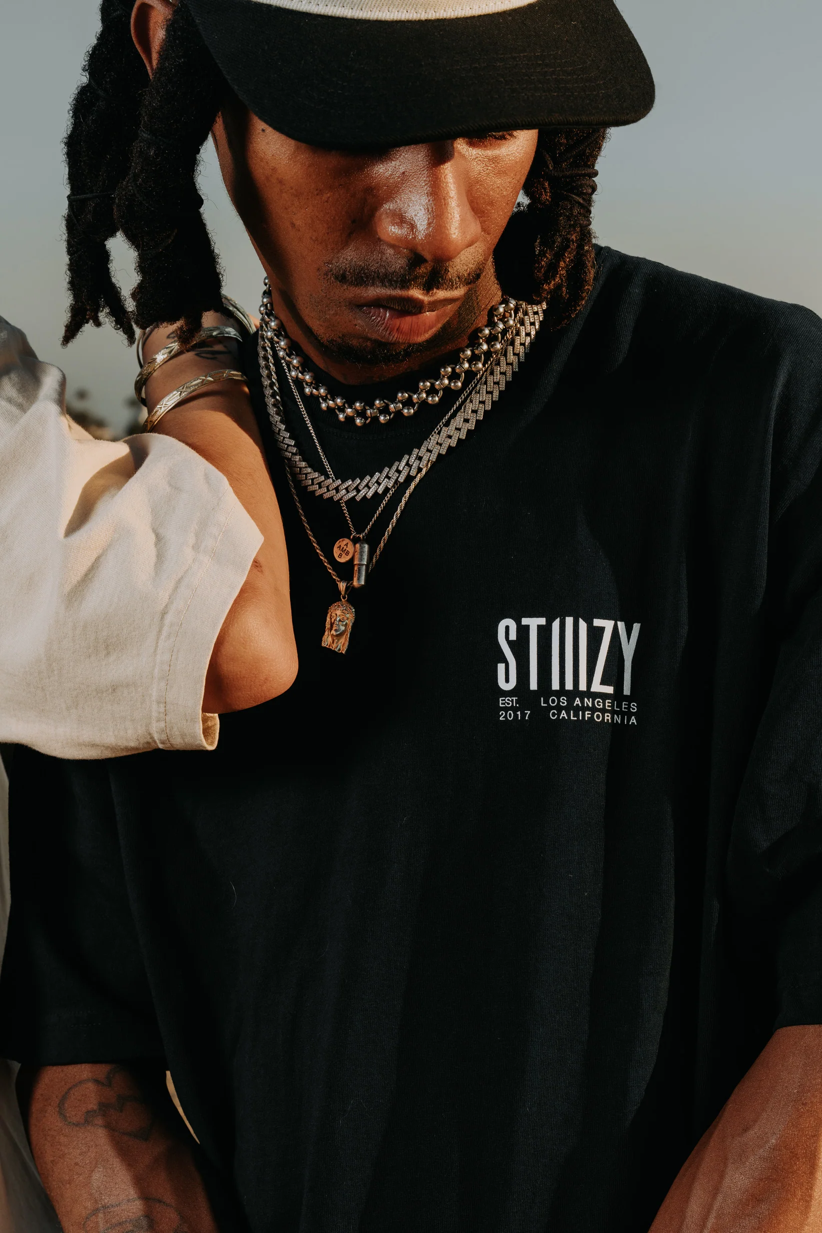 STIIIZY Always in Rotation T-Shirt - Navy - Image 6