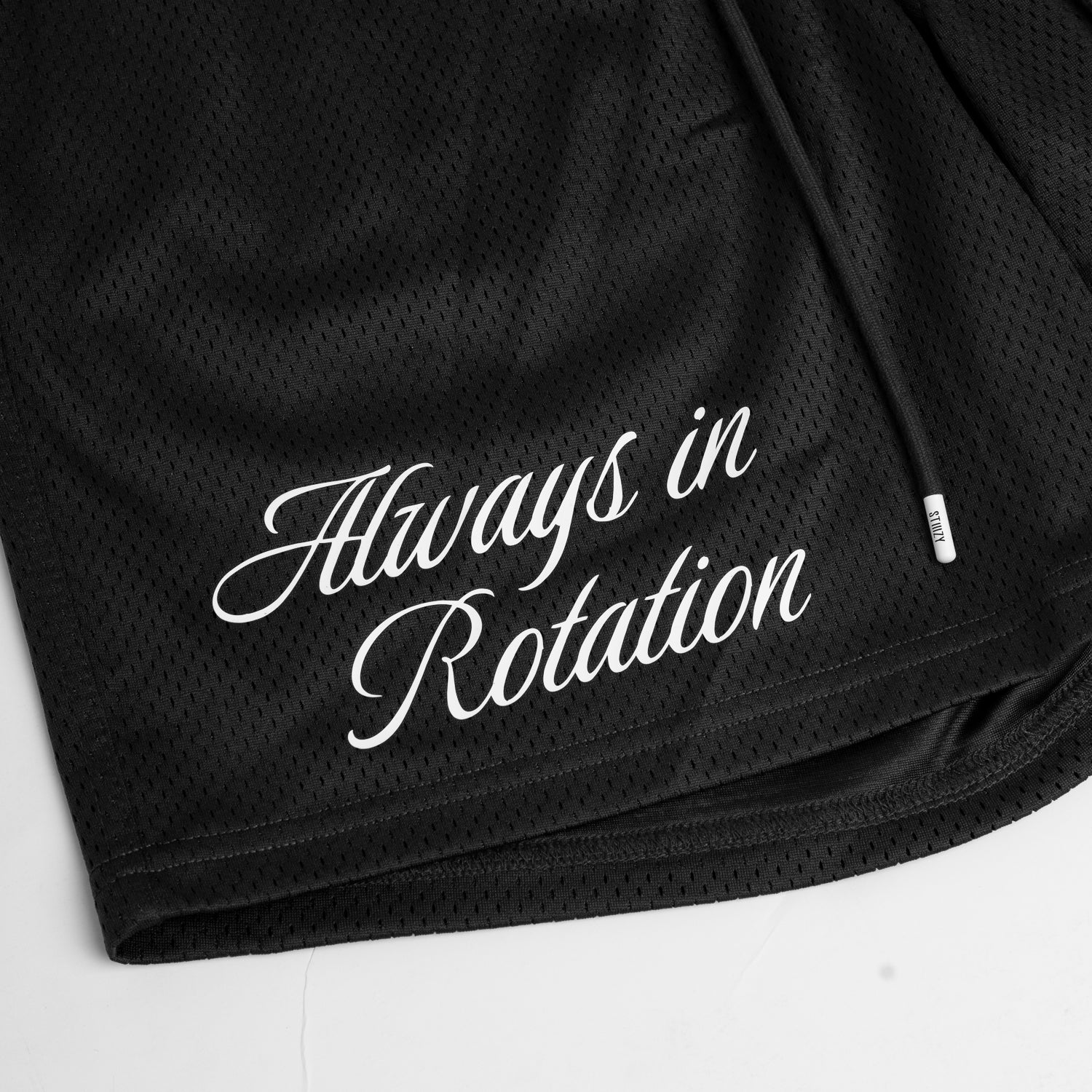 STIIIZY Mesh Basketball Shorts - Black - Image 3