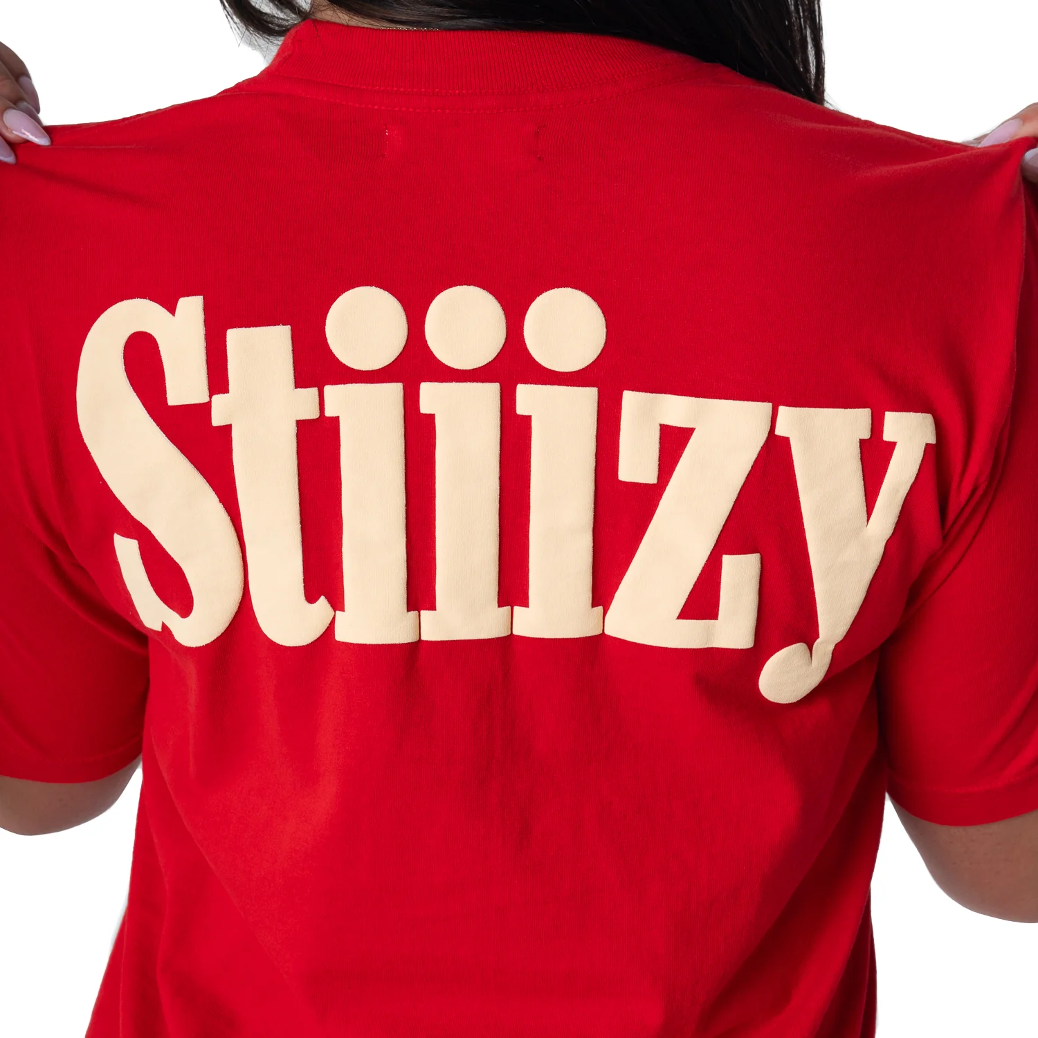 STIIIZY Smoker's Club T-Shirt - Red - Image 4