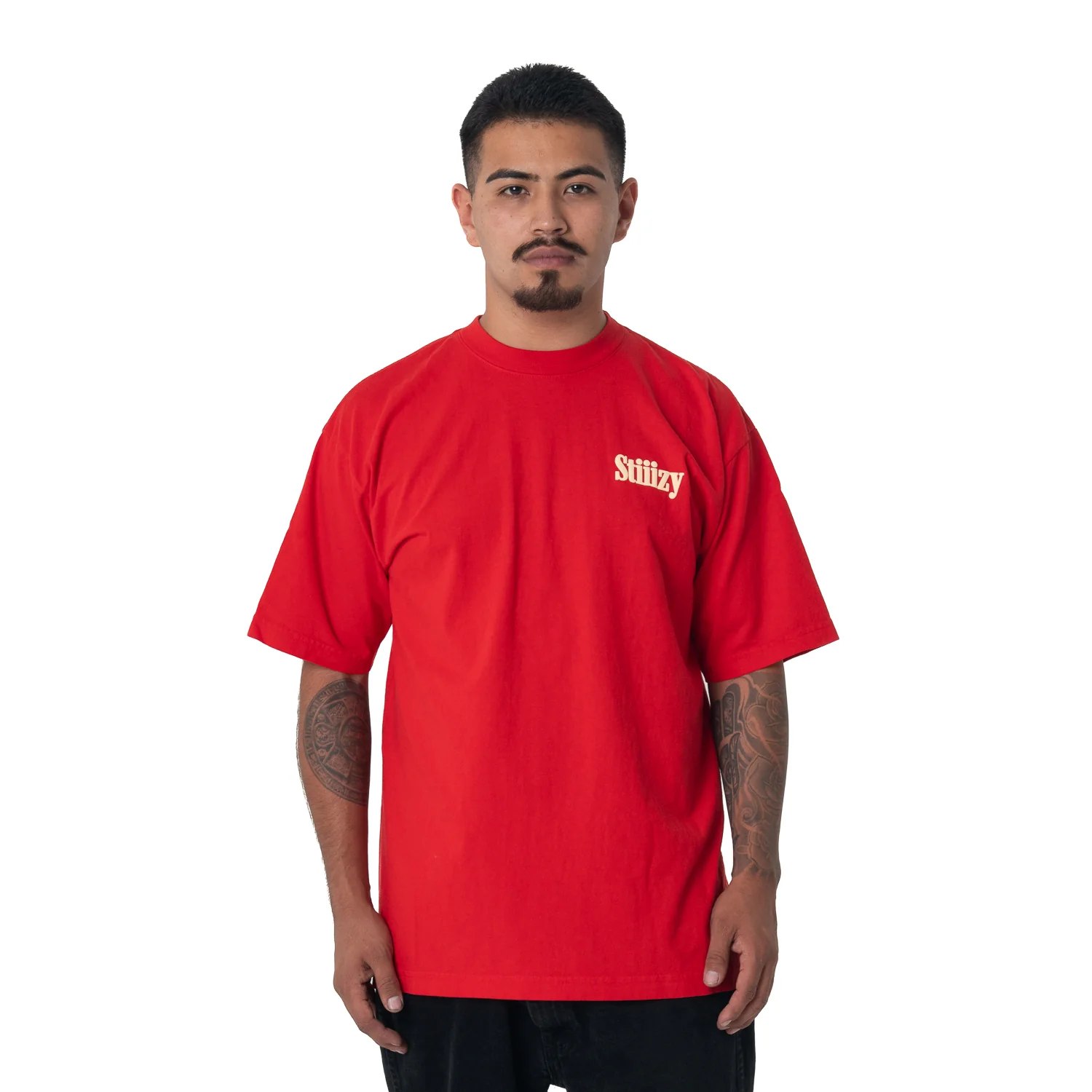STIIIZY Smoker's Club T-Shirt - Red - Image 5