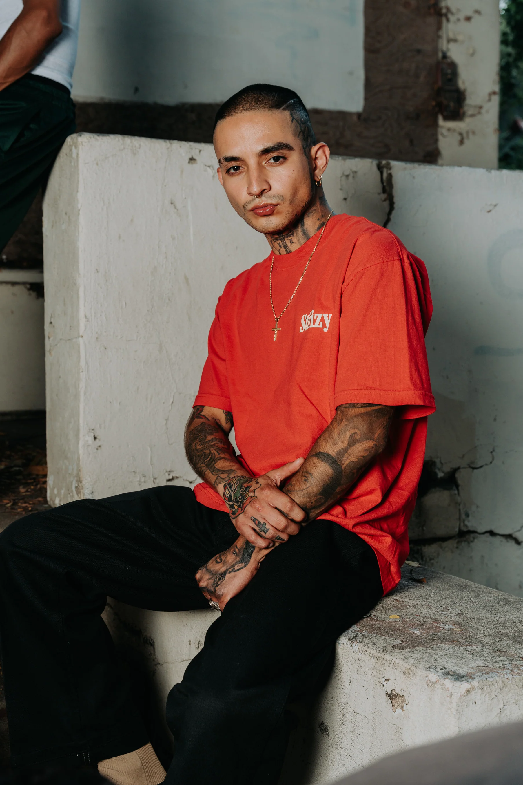 STIIIZY Smoker's Club T-Shirt - Red - Image 6