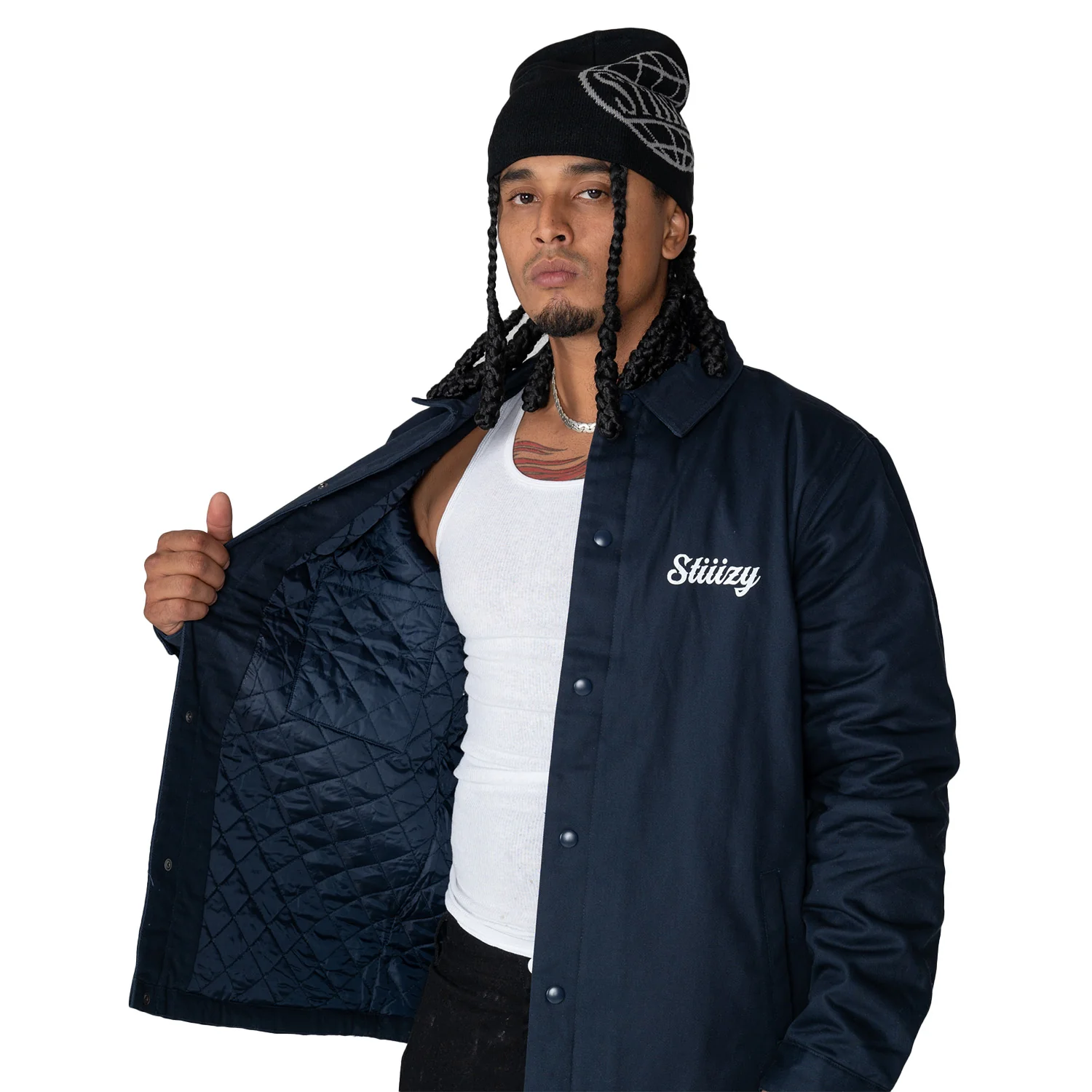STIIIZY Work Jacket - Navy - Image 7